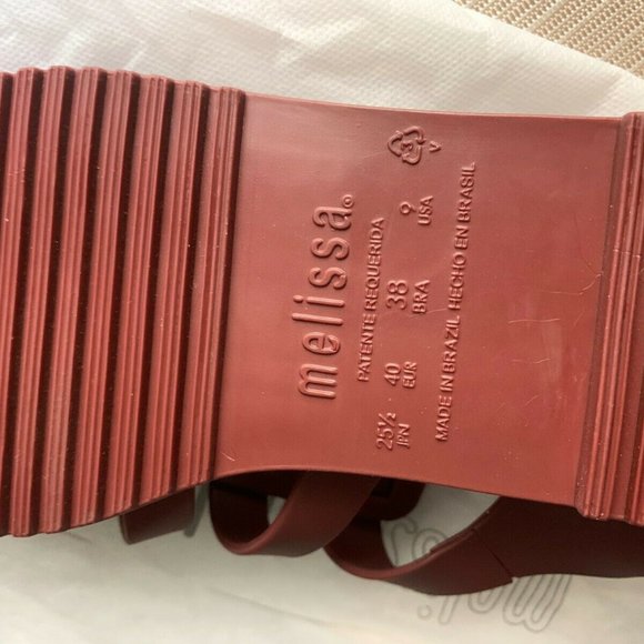 NWT $109 Melissa Flox Sandals - Size 9 - Picture 5 of 6